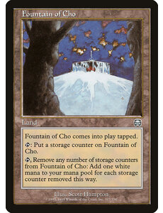 Magic: The Gathering Fountain of Cho (317) Moderately Played