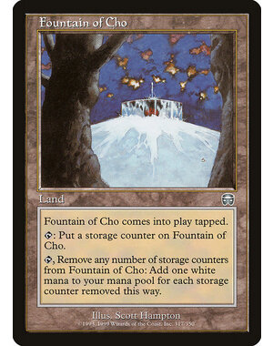 Magic: The Gathering Fountain of Cho (317) Moderately Played