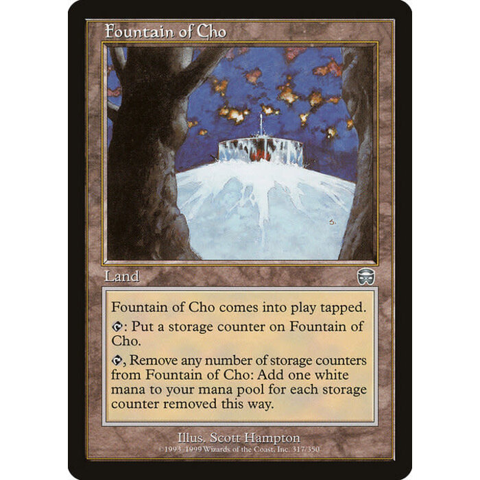 Magic: The Gathering Fountain of Cho (317) Moderately Played