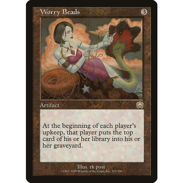 Magic: The Gathering Worry Beads (315) Moderately Played