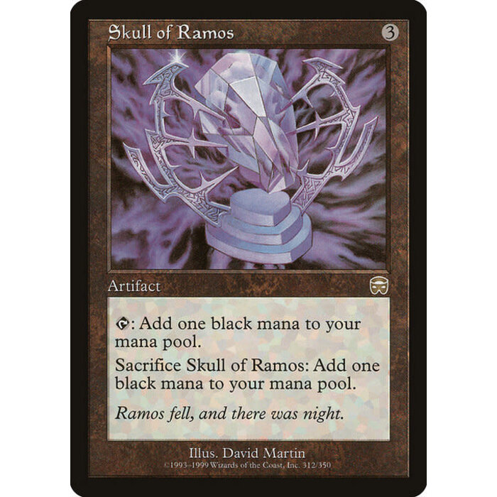 Magic: The Gathering Skull of Ramos (312) Heavily Played