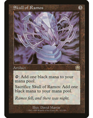 Magic: The Gathering Skull of Ramos (312) Lightly Played