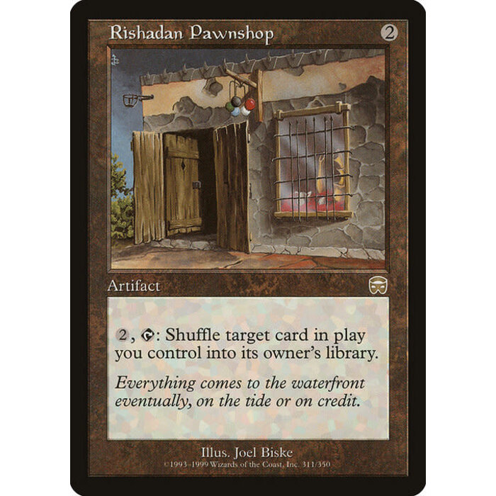 Magic: The Gathering Rishadan Pawnshop (311) Lightly Played