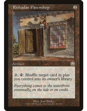 Magic: The Gathering Rishadan Pawnshop (311) Moderately Played