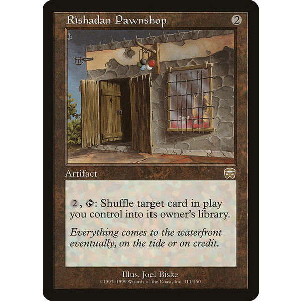 Magic: The Gathering Rishadan Pawnshop (311) Moderately Played