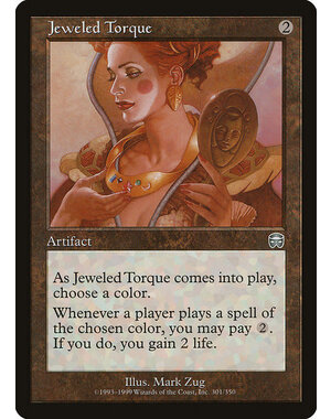 Magic: The Gathering Jeweled Torque (301) Heavily Played