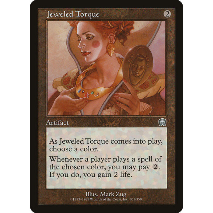 Magic: The Gathering Jeweled Torque (301) Heavily Played