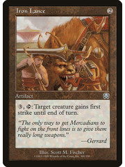 Magic: The Gathering Iron Lance (300) Lightly Played