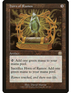 Magic: The Gathering Horn of Ramos (299) Moderately Played
