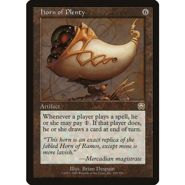 Magic: The Gathering Horn of Plenty (298) Moderately Played