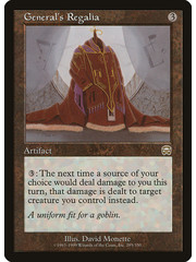 Magic: The Gathering General's Regalia (295) Lightly Played