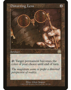 Magic: The Gathering Distorting Lens (293) Heavily Played