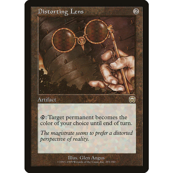 Magic: The Gathering Distorting Lens (293) Lightly Played