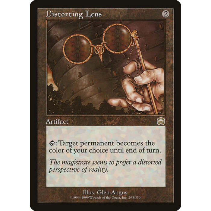 Magic: The Gathering Distorting Lens (293) Moderately Played