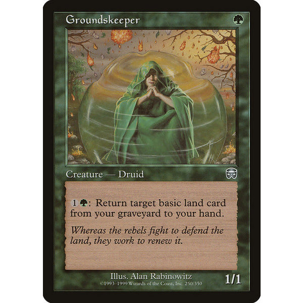 Magic: The Gathering Groundskeeper (250) Lightly Played