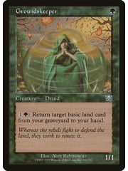 Magic: The Gathering Groundskeeper (250) Moderately Played