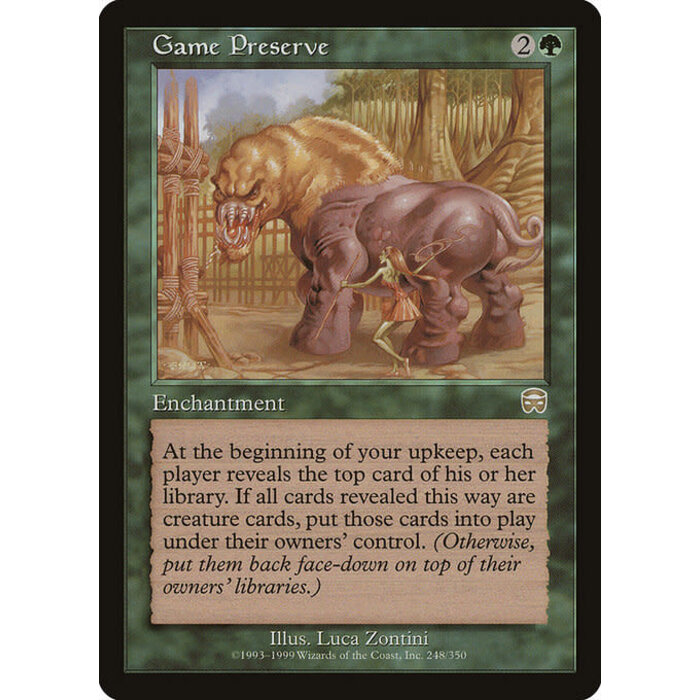 Magic: The Gathering Game Preserve (248) Lightly Played