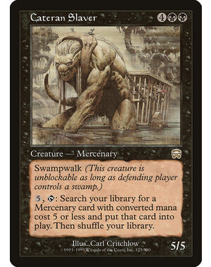 Magic: The Gathering Cateran Slaver (125) Moderately Played