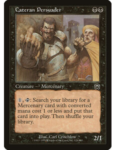 Magic: The Gathering Cateran Persuader (124) Moderately Played