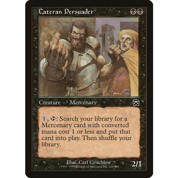 Magic: The Gathering Cateran Persuader (124) Moderately Played