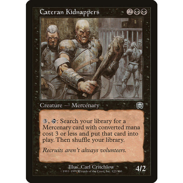 Magic: The Gathering Cateran Kidnappers (122) Heavily Played