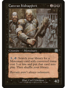 Magic: The Gathering Cateran Kidnappers (122) Moderately Played