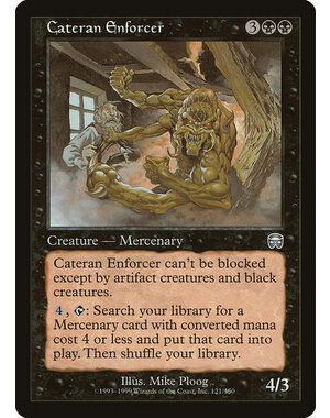 Magic: The Gathering Cateran Enforcer (121) Moderately Played