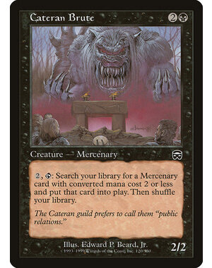 Magic: The Gathering Cateran Brute (120) Moderately Played