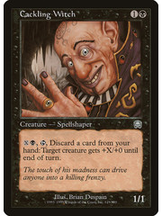 Magic: The Gathering Cackling Witch (119) Lightly Played