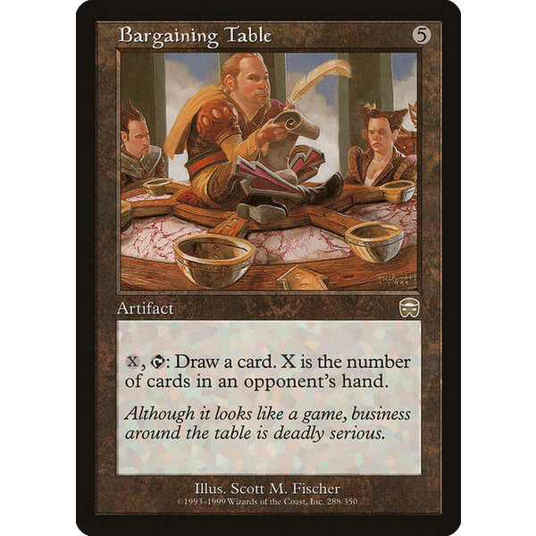 Magic: The Gathering Bargaining Table (288) Lightly Played