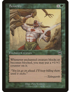 Magic: The Gathering Ferocity (245) Moderately Played