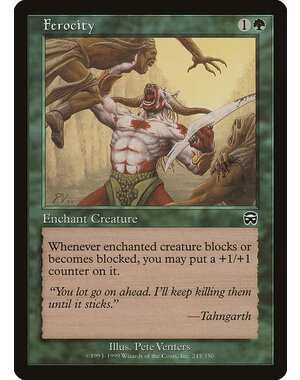 Magic: The Gathering Ferocity (245) Moderately Played