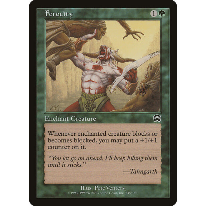 Magic: The Gathering Ferocity (245) Moderately Played