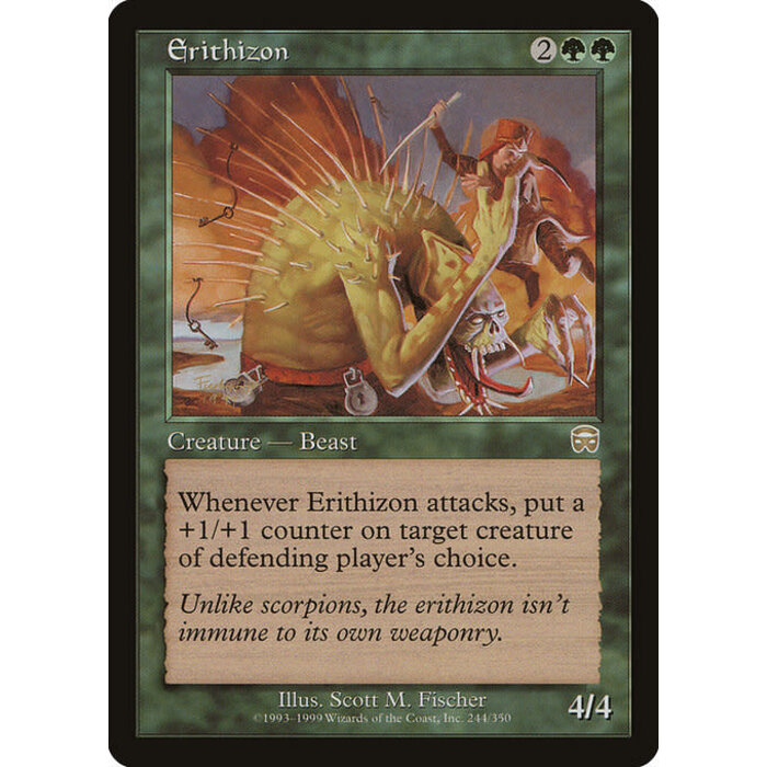 Magic: The Gathering Erithizon (244) Heavily Played