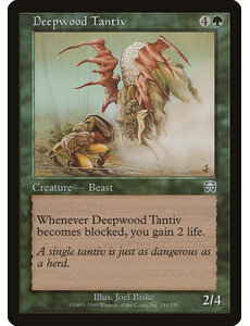 Magic: The Gathering Deepwood Tantiv (241) Lightly Played