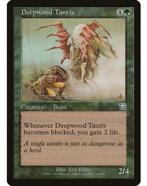 Magic: The Gathering Deepwood Tantiv (241) Lightly Played