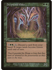 Magic: The Gathering Deepwood Elder (240) Lightly Played
