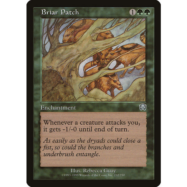 Magic: The Gathering Briar Patch (232) Lightly Played