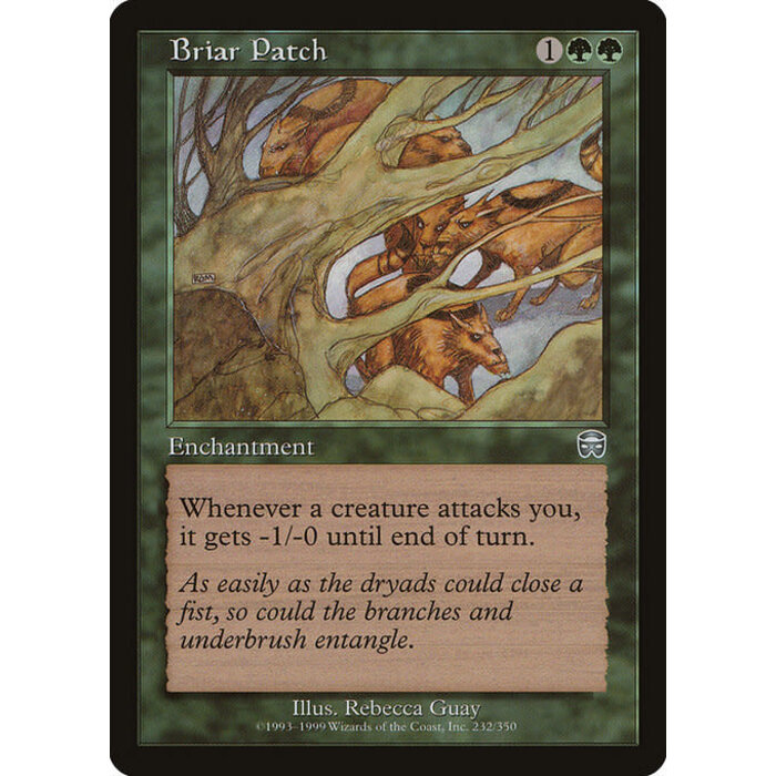 Magic: The Gathering Briar Patch (232) Lightly Played