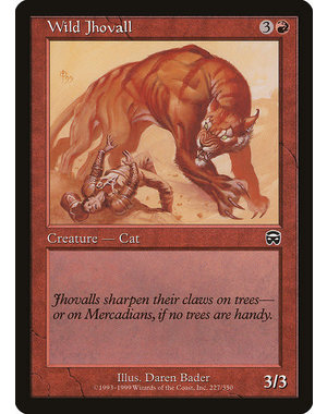 Magic: The Gathering Wild Jhovall (227) Moderately Played