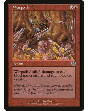 Magic: The Gathering Warpath (226) Lightly Played