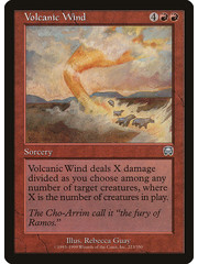 Magic: The Gathering Volcanic Wind (223) Moderately Played