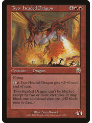Magic: The Gathering Two-Headed Dragon (221) Lightly Played