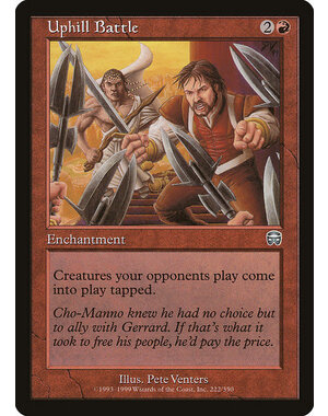Magic: The Gathering Uphill Battle (222) Heavily Played