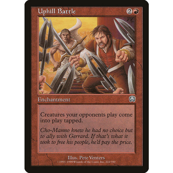 Magic: The Gathering Uphill Battle (222) Lightly Played