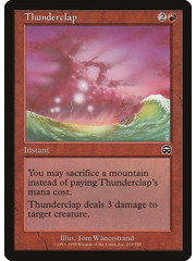 Magic: The Gathering Thunderclap (219) Moderately Played