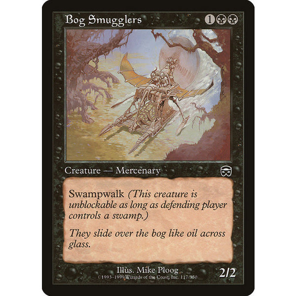 Magic: The Gathering Bog Smugglers (117) Lightly Played
