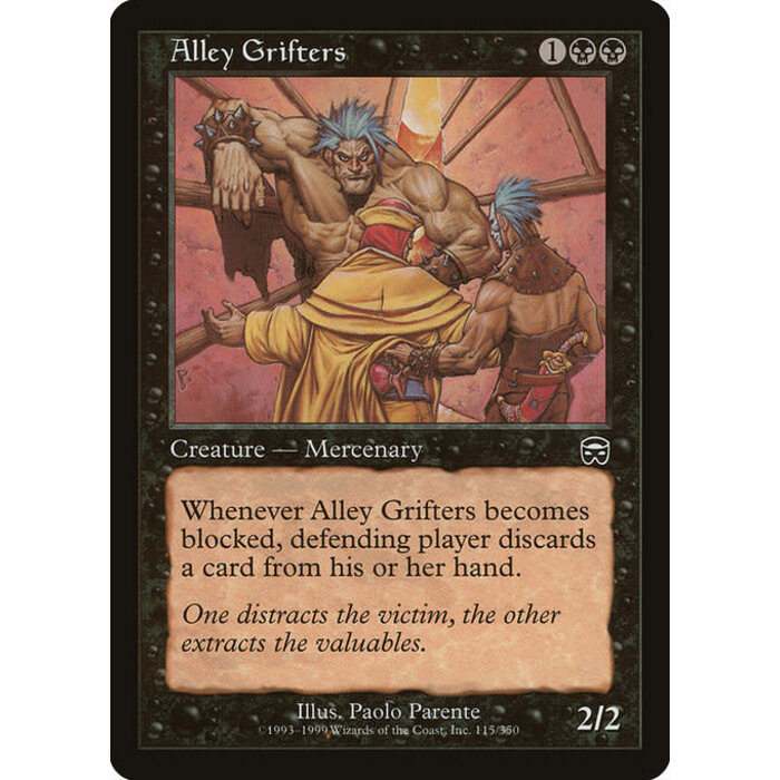 Magic: The Gathering Alley Grifters (115) Lightly Played