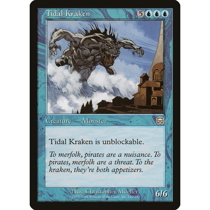 Magic: The Gathering Tidal Kraken (110) Lightly Played