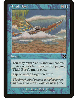 Magic: The Gathering Tidal Bore (109) Heavily Played